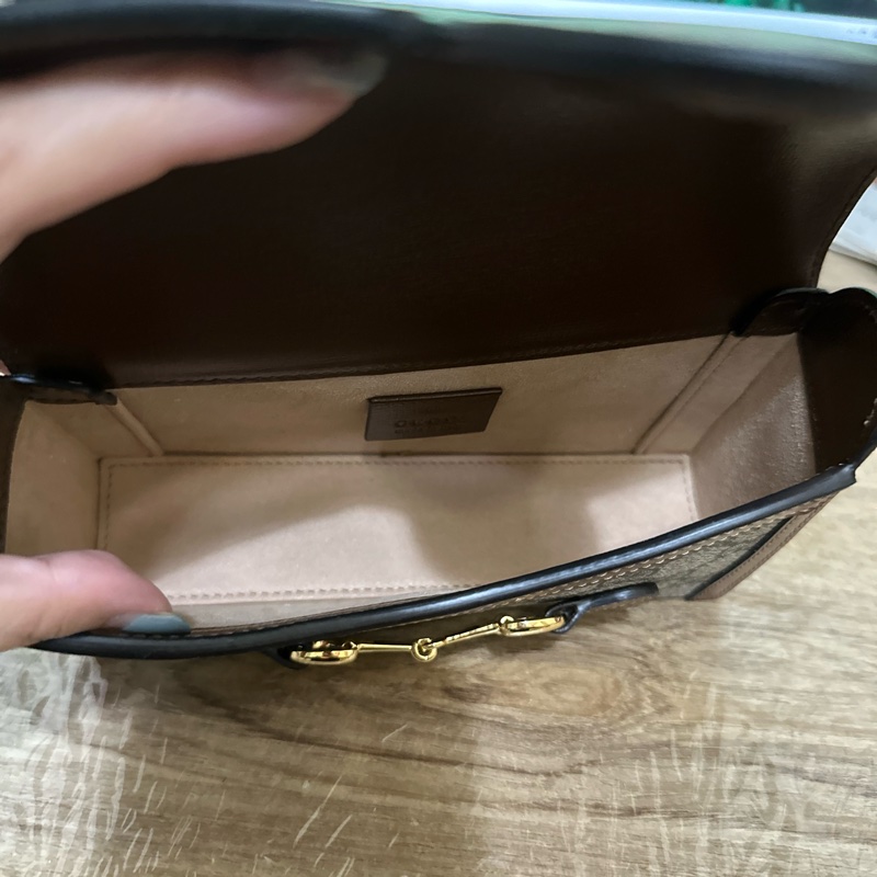 Gucci 1955 馬銜扣 迷你盒子 迷你手袋 趙露思同款-9