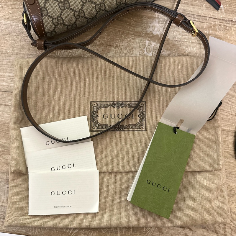Gucci 1955 馬銜扣 迷你盒子 迷你手袋 趙露思同款-13