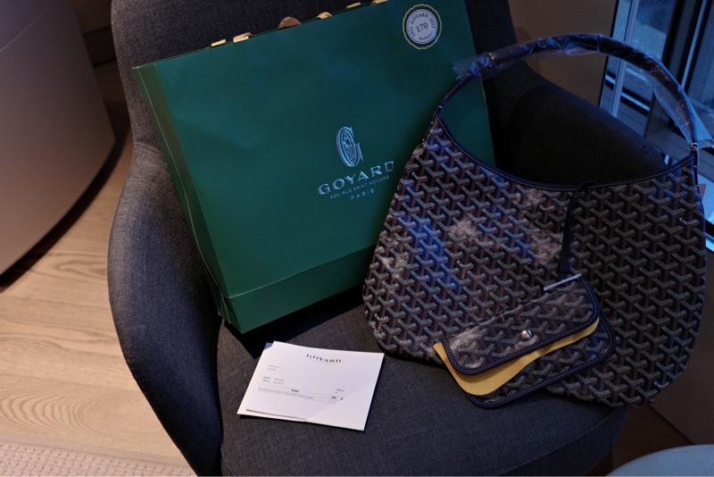 Goyard hobo 深藍色 藏藍 藍黑色-0