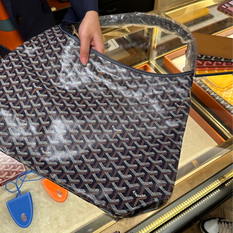 Goyard hobo 深藍色 藏藍 藍黑色-7