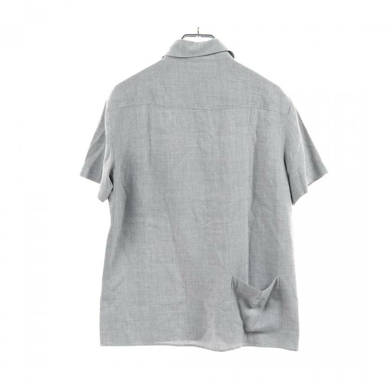 【日本直送】 Pre-owned CHANEL coco mark shirt gray-1