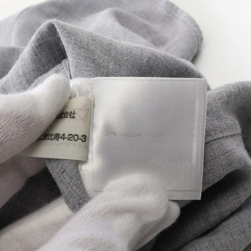 【日本直送】 Pre-owned CHANEL coco mark shirt gray-3