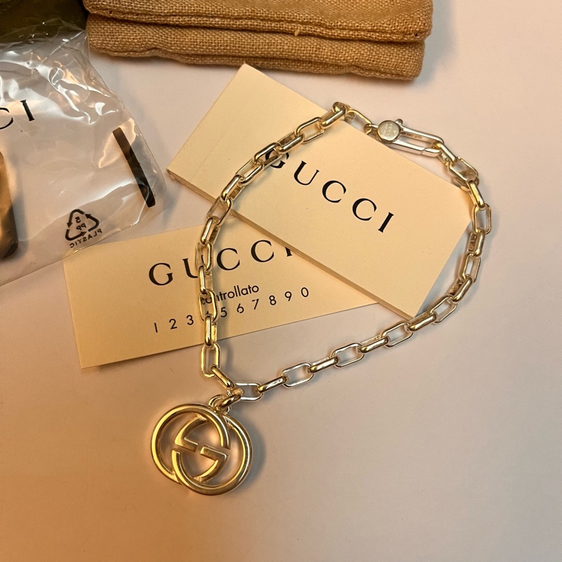 Gucci 經典雙G手鍊-3