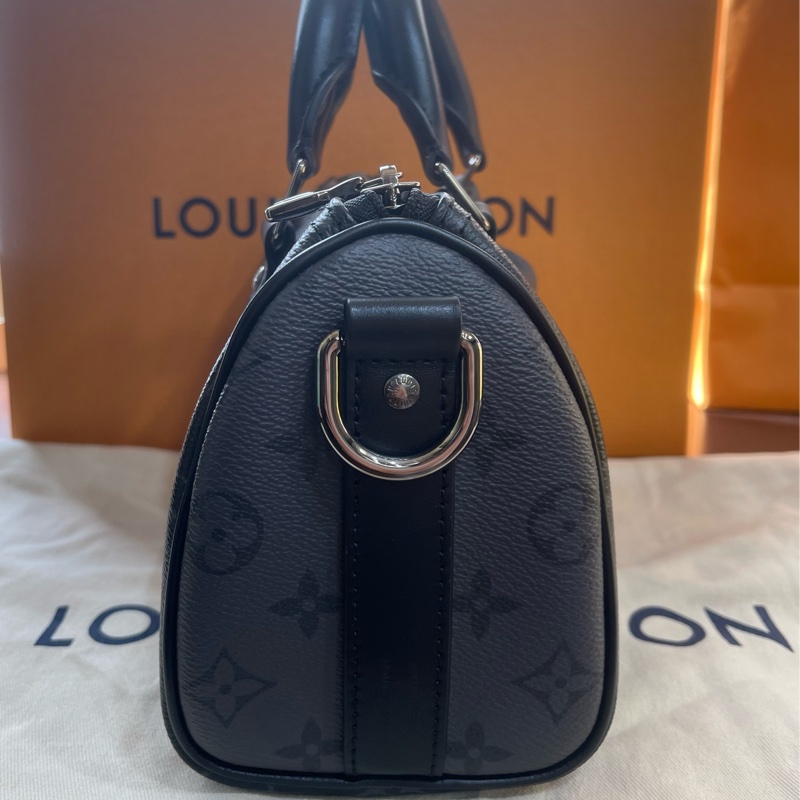 Lv黑老花Keepall25(全新品)甜甜價出售😍-9