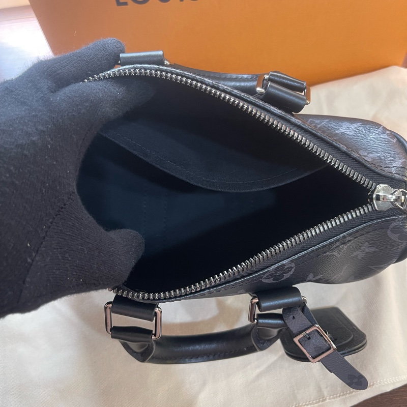 Lv黑老花Keepall25(全新品)甜甜價出售😍-15