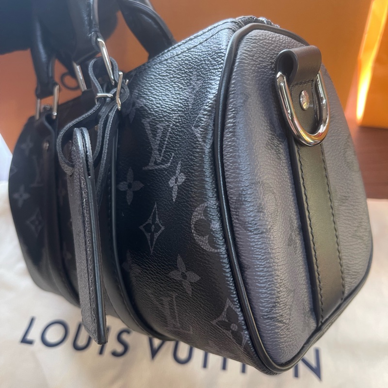 Lv黑老花Keepall25(全新品)甜甜價出售😍-17