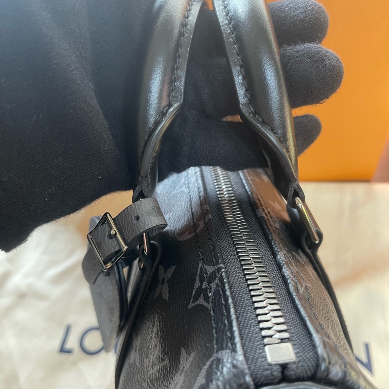 Lv黑老花Keepall25(全新品)甜甜價出售😍-20