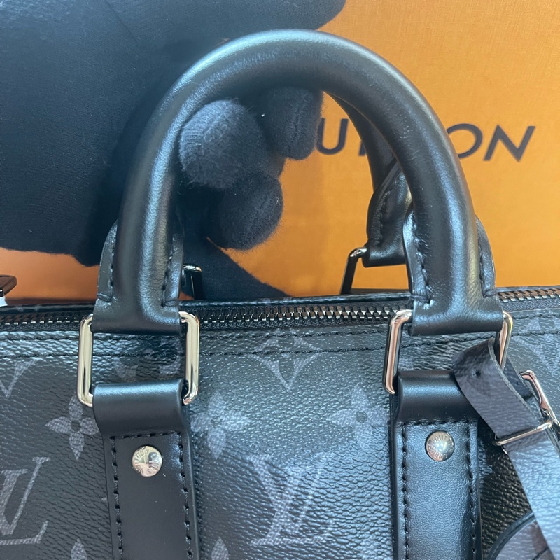 Lv黑老花Keepall25(全新品)甜甜價出售😍-23
