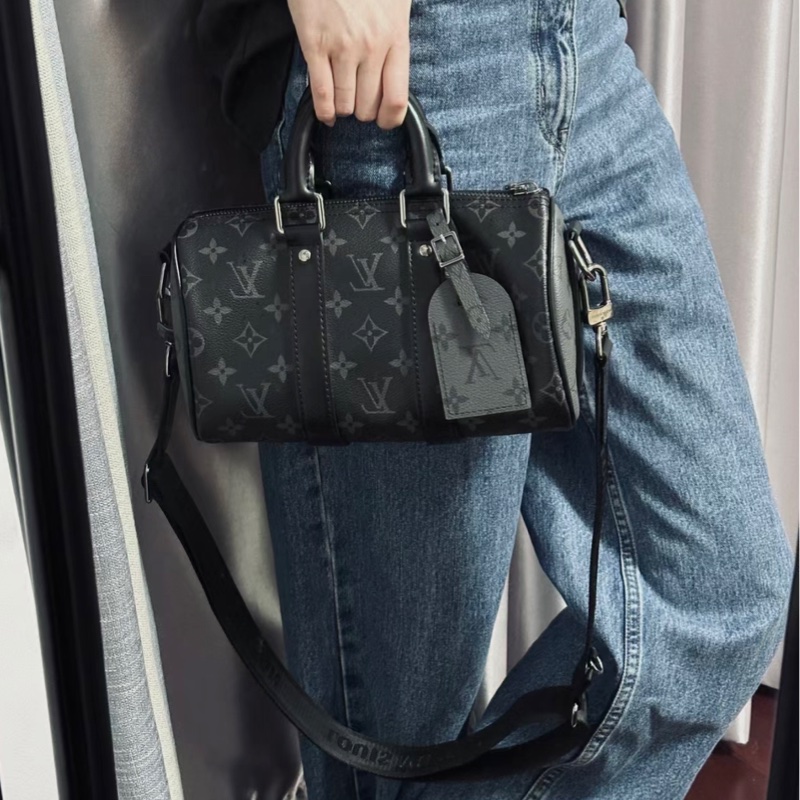 Lv黑老花Keepall25(全新品)甜甜價出售😍-24