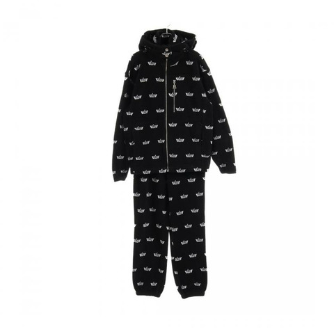 【日本直送】 Pre-owned LOUIS VUITTON LV Vitez zip-up jacket LV Vitez Jogging Pants set up cashmere black white