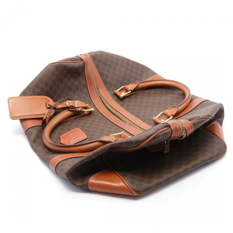 【日本直送】 Macadam老花 波士頓包 PVC 皮革 深棕色 棕色-9