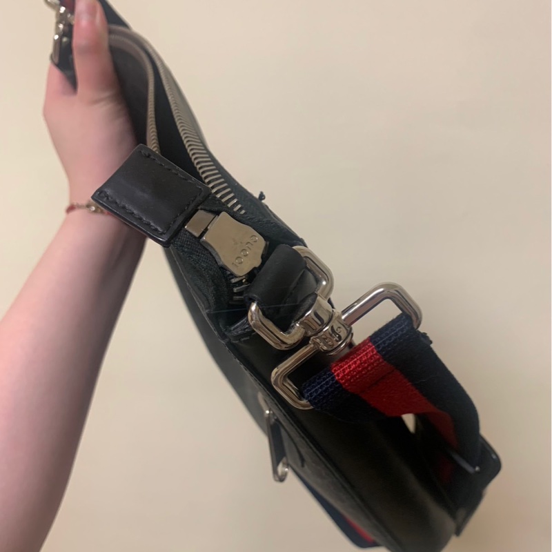 GUCCI GG Supreme帆布郵差包 474137 K5RLN 1095-13