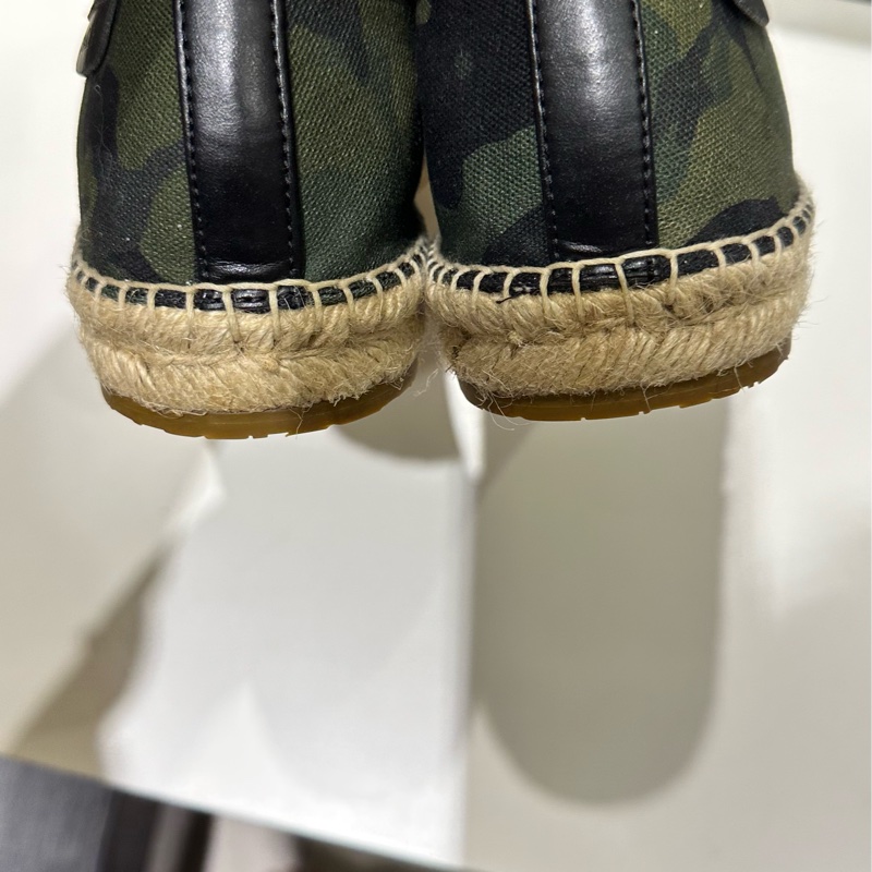 Coach 迷彩草編鞋24.5=40號 版型偏大-4