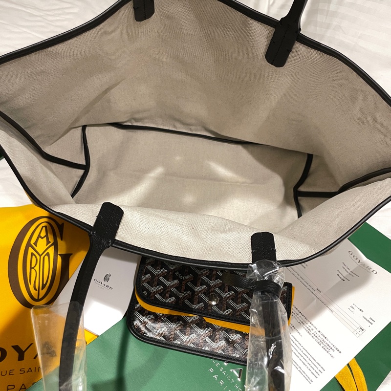 全新未使用Goyard saint louis托特包pm 黑色 日本日本橋高島屋購入-2