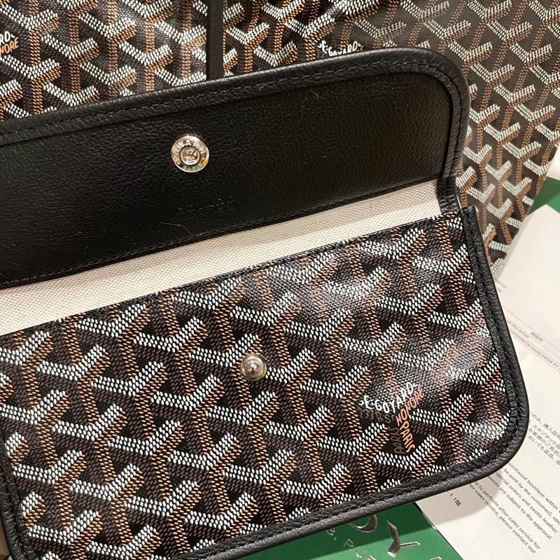全新未使用Goyard saint louis托特包pm 黑色 日本日本橋高島屋購入-3
