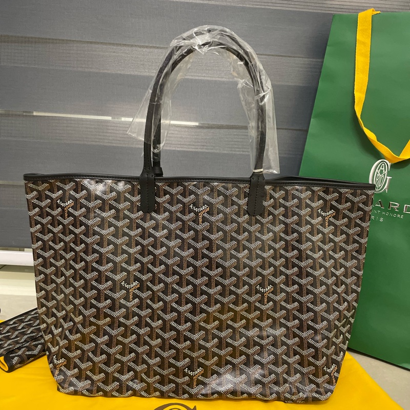 全新未使用Goyard saint louis托特包pm 黑色 日本日本橋高島屋購入-9