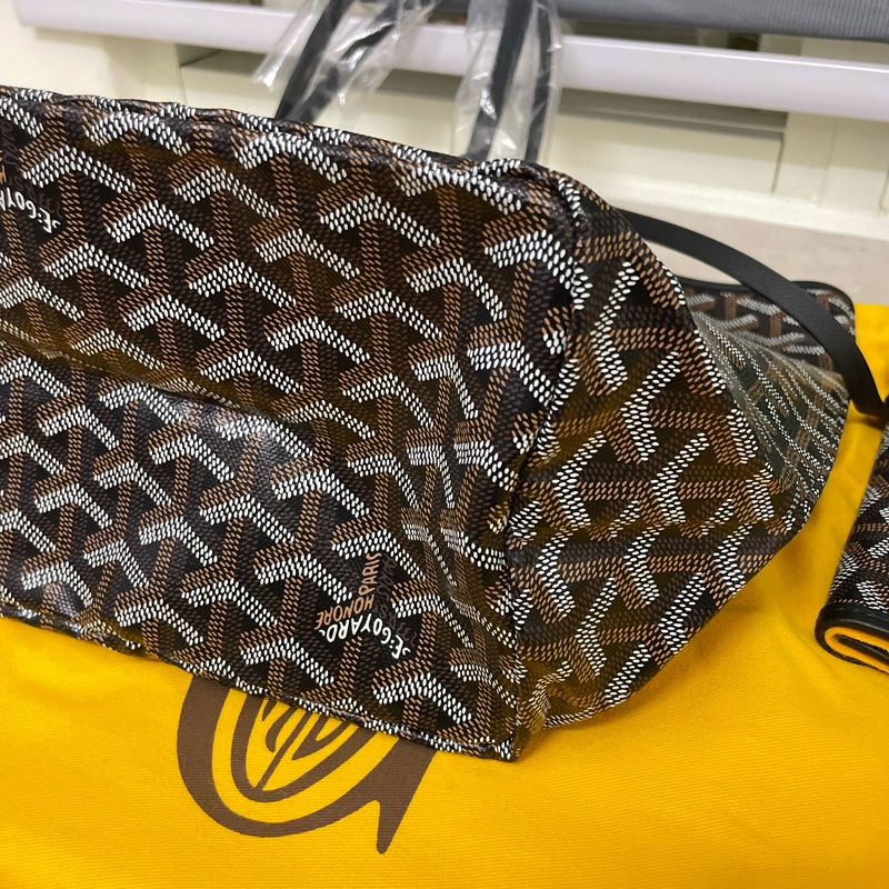 全新未使用Goyard saint louis托特包pm 黑色 日本日本橋高島屋購入-12