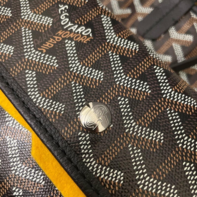 全新未使用Goyard saint louis托特包pm 黑色 日本日本橋高島屋購入-16
