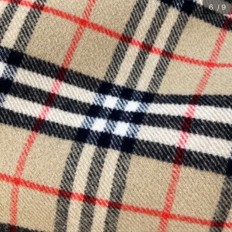 BURBERRY綿羊毛牛角扣造型大衣(女)✨-5