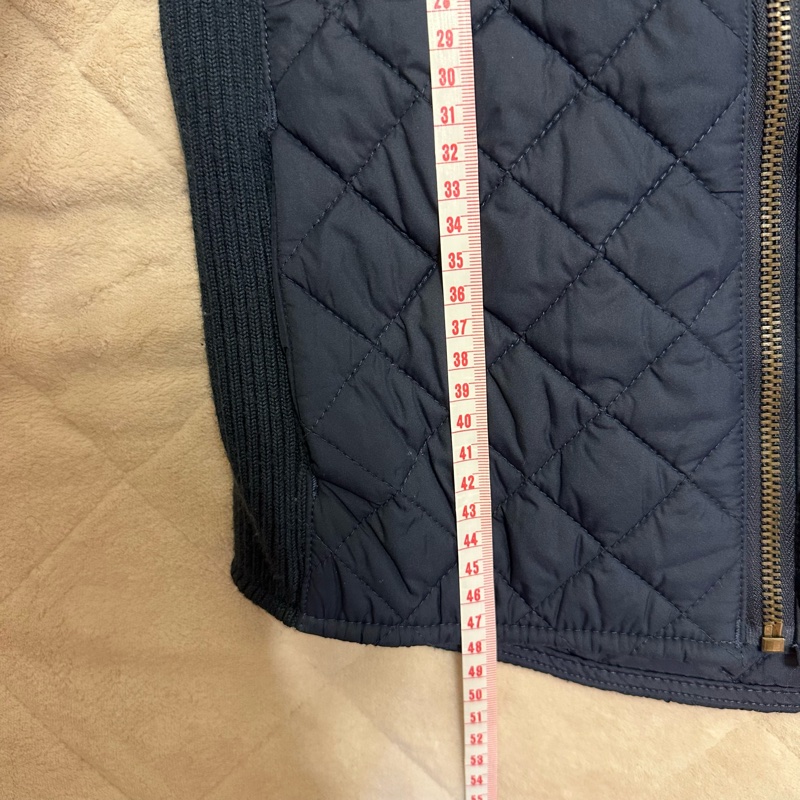 9.5成新轉售 專櫃購入|Polo Ralph Lauren Kids 中性款 絎縫防潑水背心 深藍XL-6