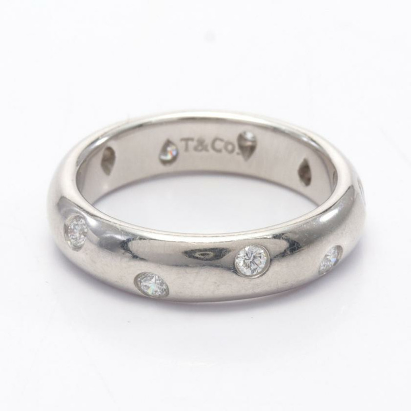 【日本直送】 dots ring ring PT950 diamond platinum-0