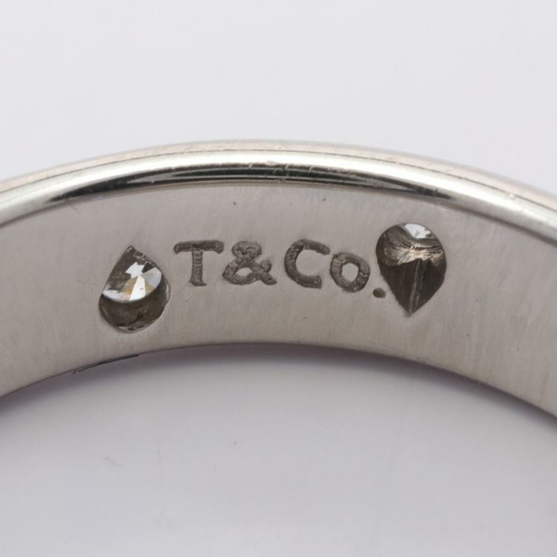 【日本直送】 dots ring ring PT950 diamond platinum-1