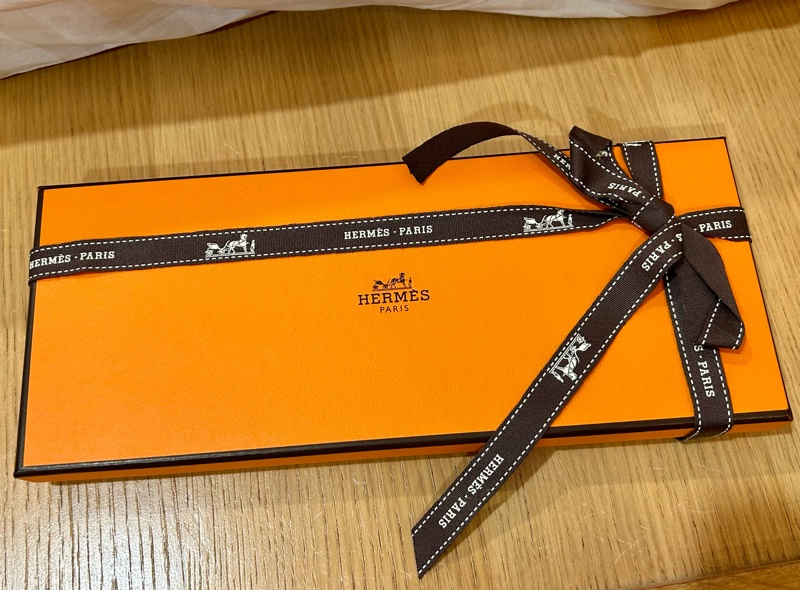 Hermès 小橘袋吊飾-8