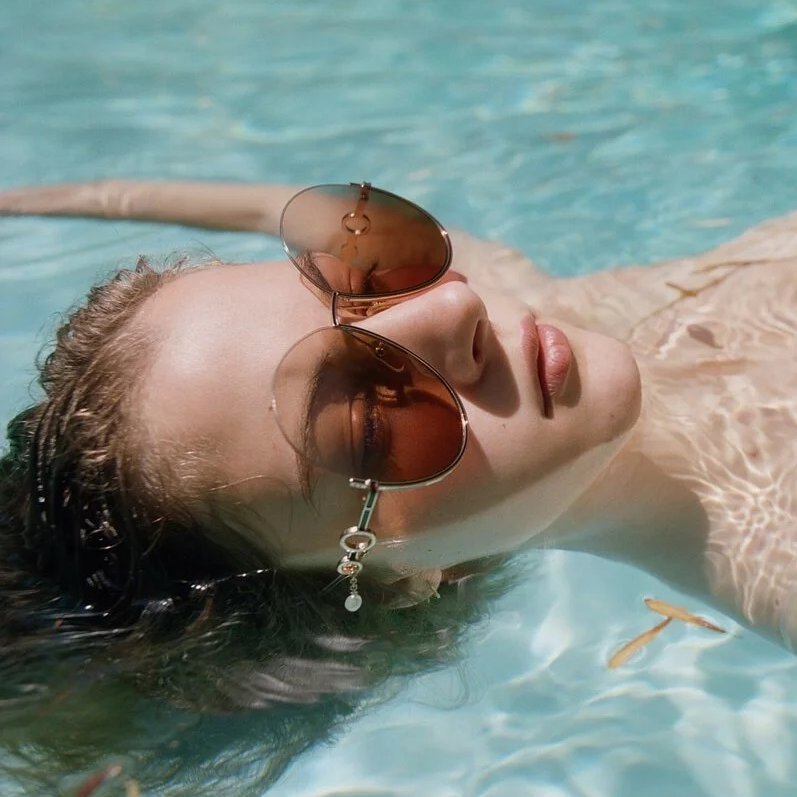 【限時折扣9/13-9/30】Chloe CH0067S Softa超大圓形太陽眼鏡 玫瑰金-0