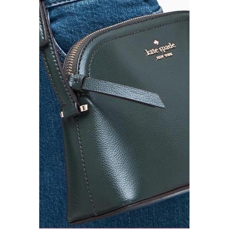 【Kate Spade 貝殼包】#莫蘭迪深綠色-0