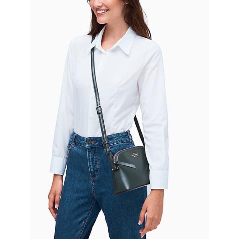 【Kate Spade 貝殼包】#莫蘭迪深綠色-2