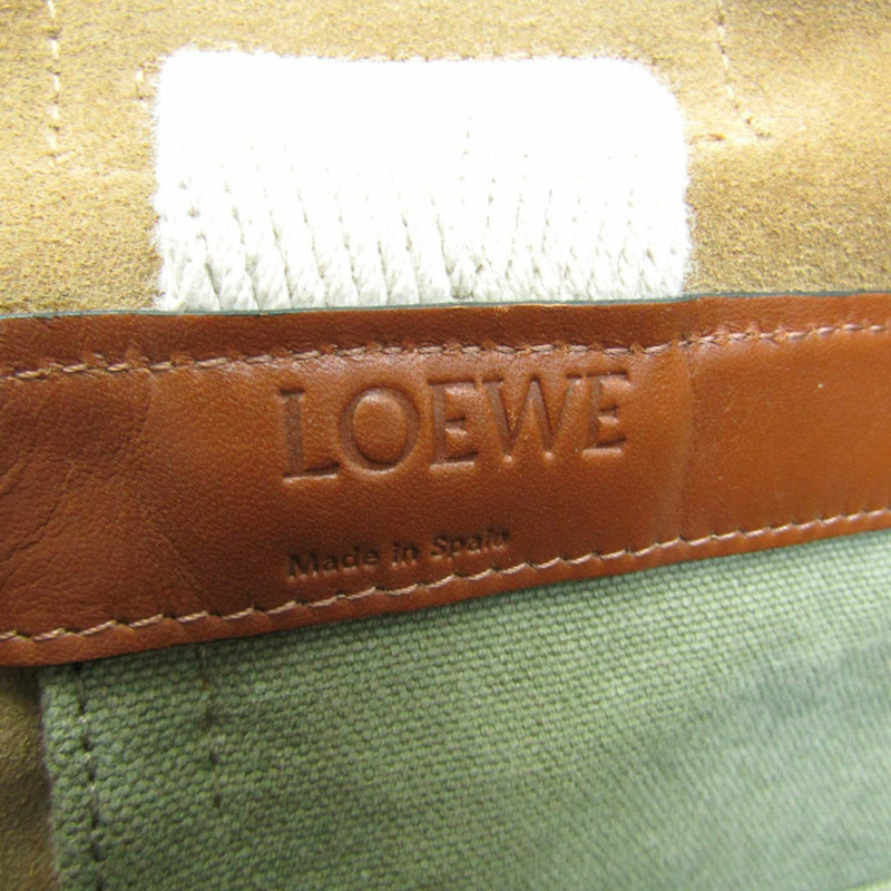 【日本直送】Loewe Easy 郵差包女式、男式皮革單肩包棕色、深棕色-7