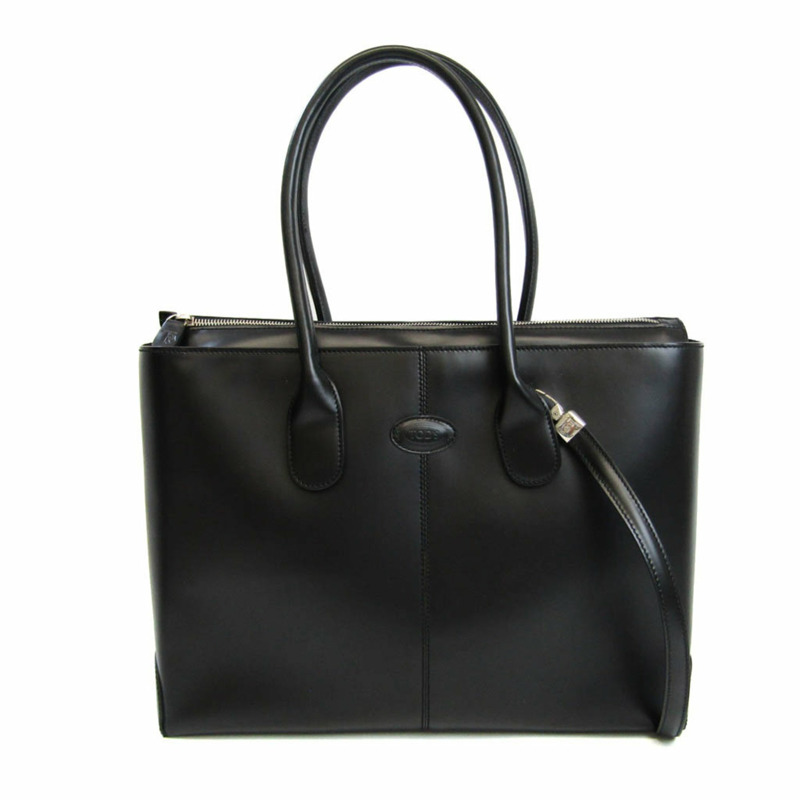 【日本直送】Tod's D Bag 女式皮革單肩包,手提包黑色-0