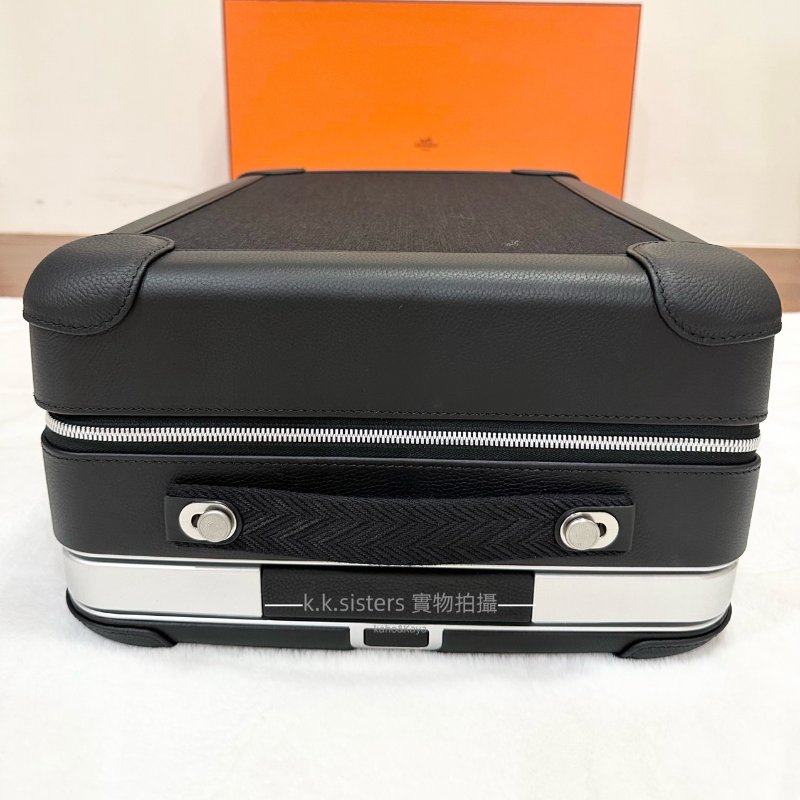 全新愛馬仕行李箱 /登機箱HERMES R.M.S CABINE TOILE MILITAIRE (H082279CM AA)-5