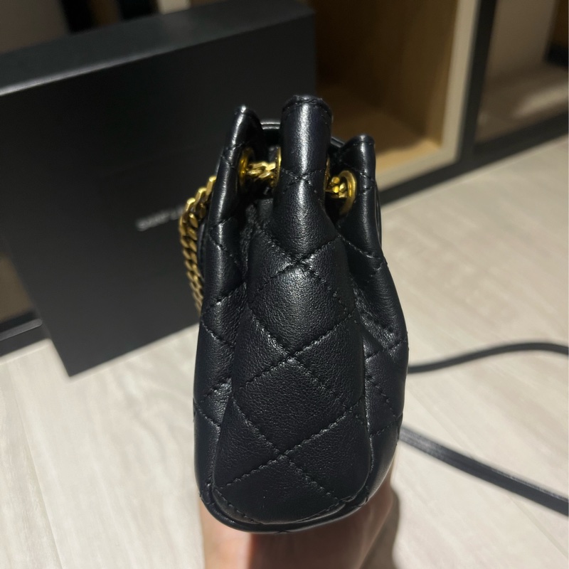 [斑比暴衝💕] 已預訂🈯️YSL 聖羅蘭 nolita 鏈條 小羊皮 黑色 肩背包-3