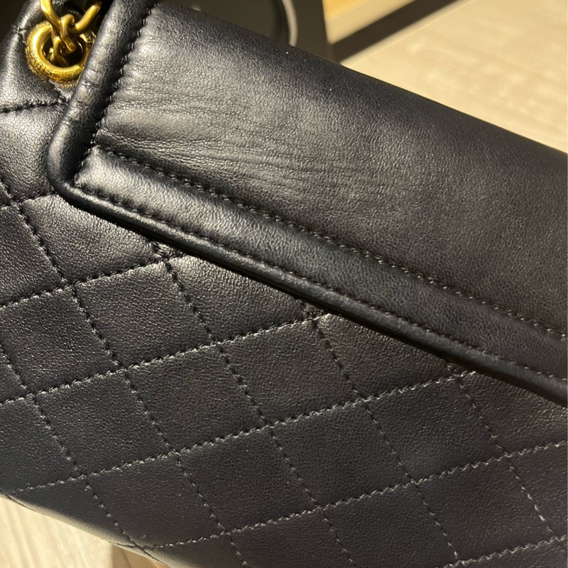 [斑比暴衝💕] 已預訂🈯️YSL 聖羅蘭 nolita 鏈條 小羊皮 黑色 肩背包-25