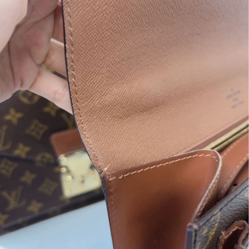 LV 小號海盜包/蒙梭包/小書包-4