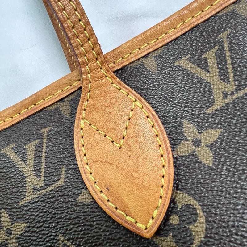 LV Louis Vuitton 托特包  二手 少背-2