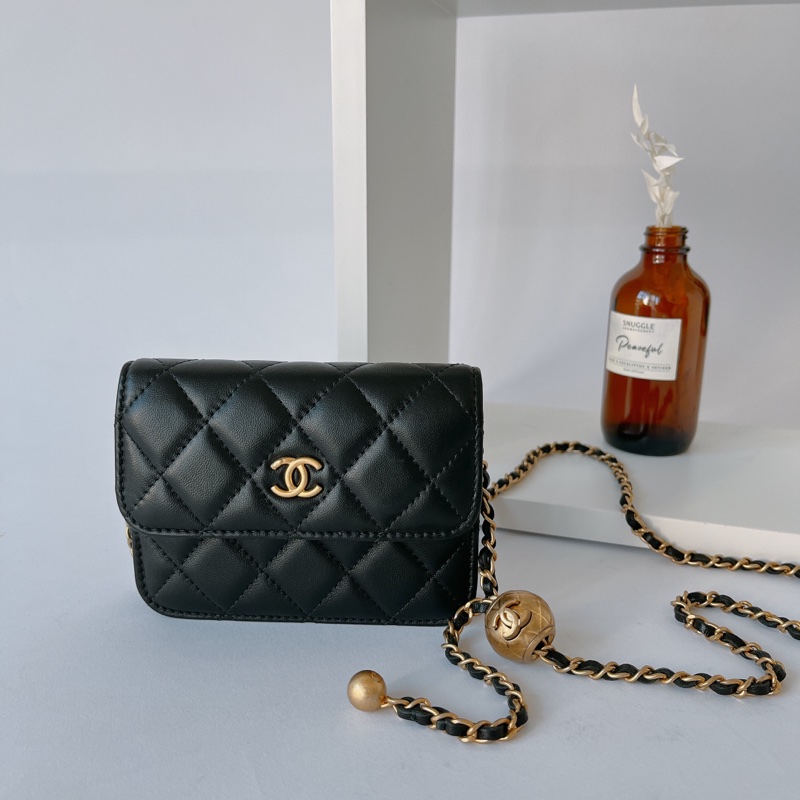 Chanel 金球 卡包 鏈包-0