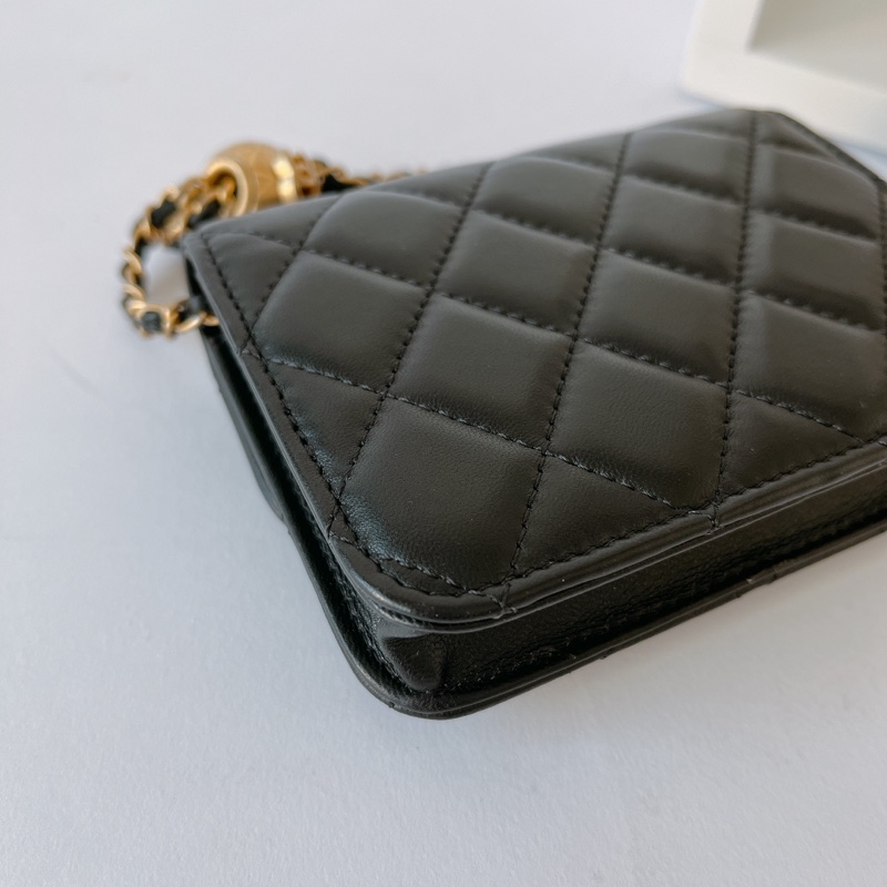 Chanel 金球 卡包 鏈包-6