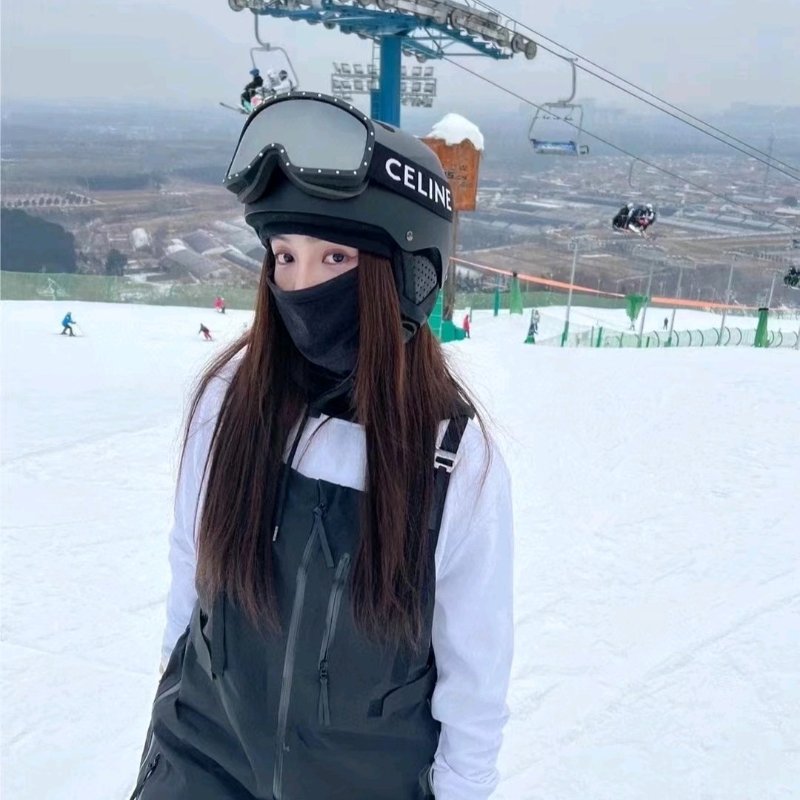 新款Celine滑雪镜🎿 黑/白2色 情侶款不限頭圍-3
