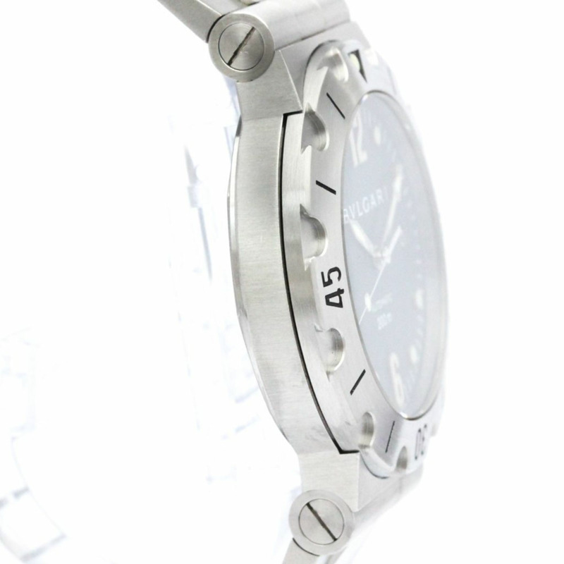 【日本直送】寶格麗 Diagono 自動上鍊不鏽鋼男士運動型 SD38S-7