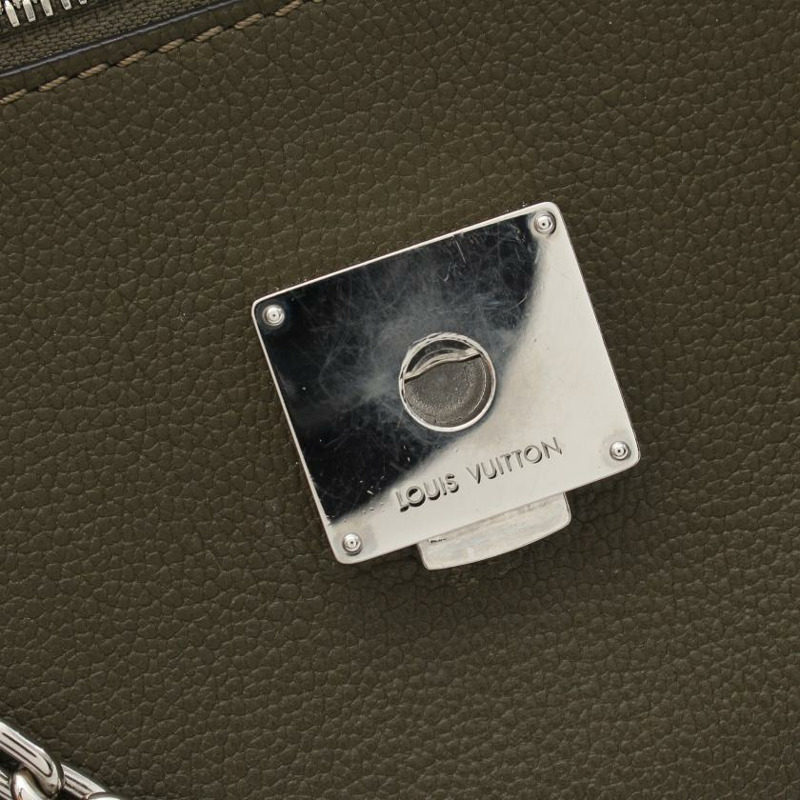 【日本直送】 Very 老花 真皮手提包 灰綠色 淺粉紅色 兩用款-6