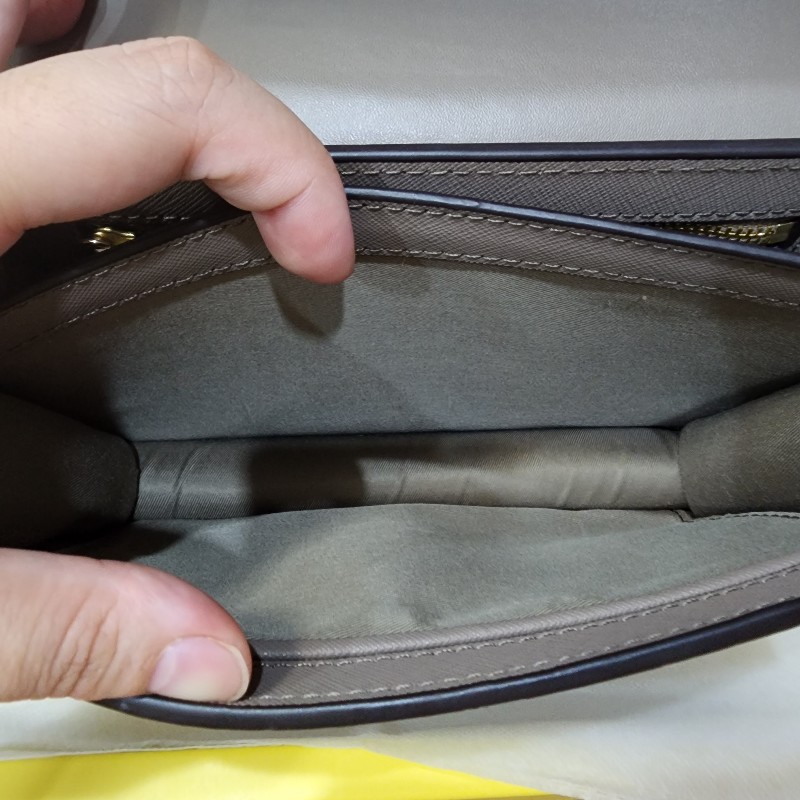 Tory burch 大象灰鏈條風琴包 側背包-10