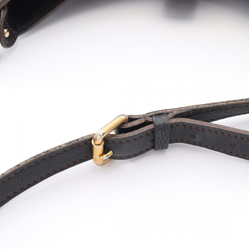 【日本直送】 XS Mahina 黑色 真皮肩包 黑色-4