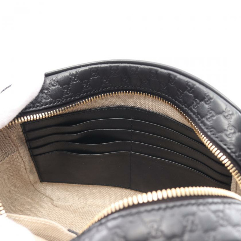 【日本直送】 BREE MicroGuccissima 真皮肩包 黑色-4