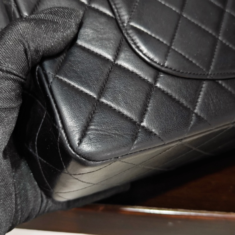 Chanel vintage cf凱莉Kelly包 有標-19