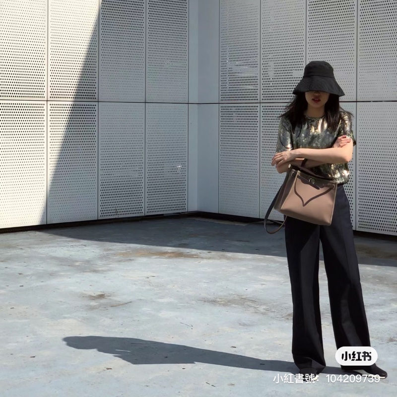 二手🤎愛馬仕Hermes herbag zip 31 大象灰外縫🐘配烏木色-3