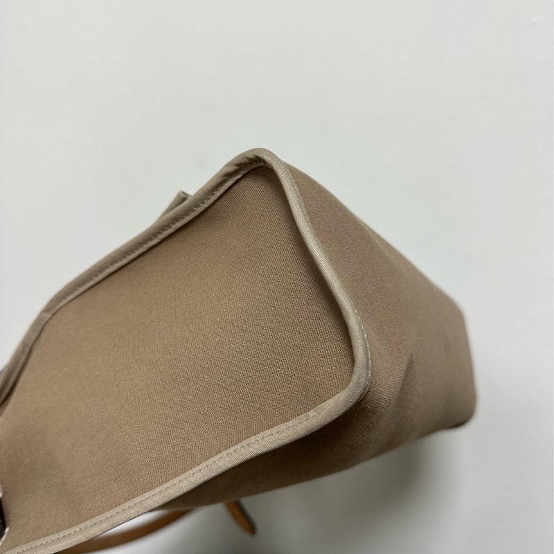 二手🤎愛馬仕Hermes herbag zip 31 大象灰外縫🐘配烏木色-12