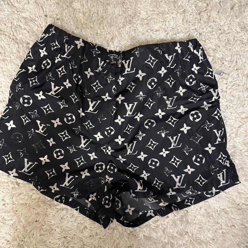 Louis Vuitton Monogram滿版衝鋒短褲-10
