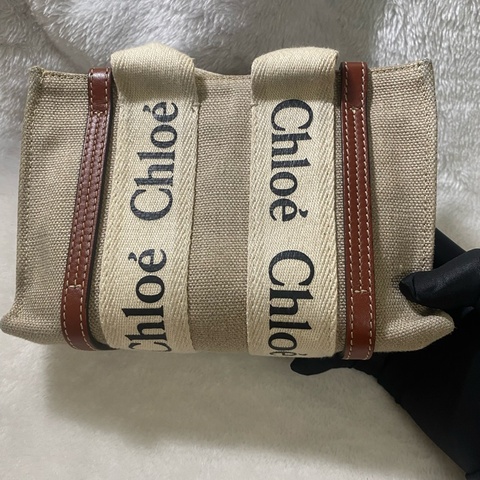 Chloe woody mini tote